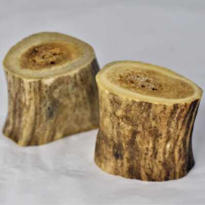 Deer Antler Salt and Pepper Shakers