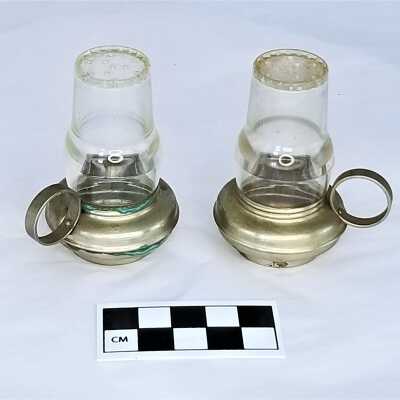 Lamp Salt and Pepper Shakers