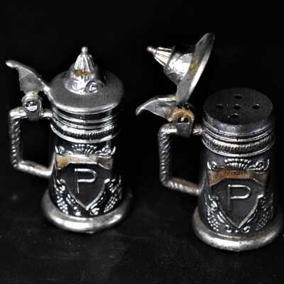 Metal Stein Pepper Shakers