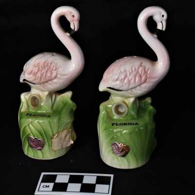 Flamingo Salt and Pepper Shakers