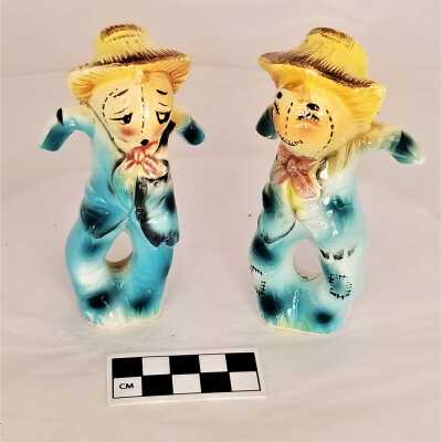 Scarecrow Salt and Pepper Shakers
