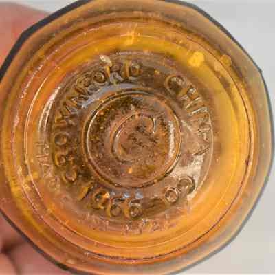 Marked on bottom of each shaker - Crownford China Co. 1966 Made in Italy