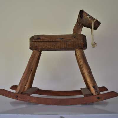 Wooden Rocking Horse