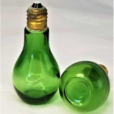 Light Bulb Salt and Pepper Shakers
