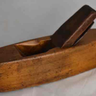 Antique Coffin Shaped Wood Smoother Plane