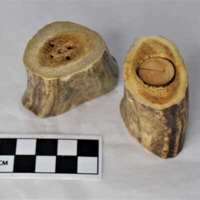 Cork stoppers intact