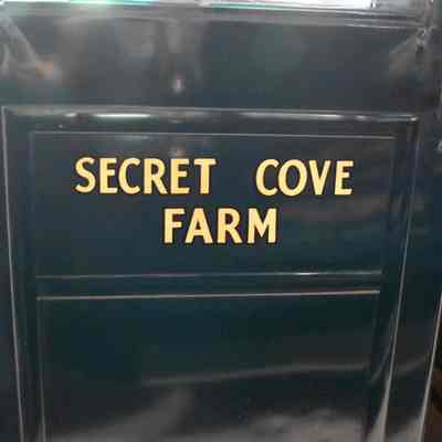 The signage on the side of the truck.