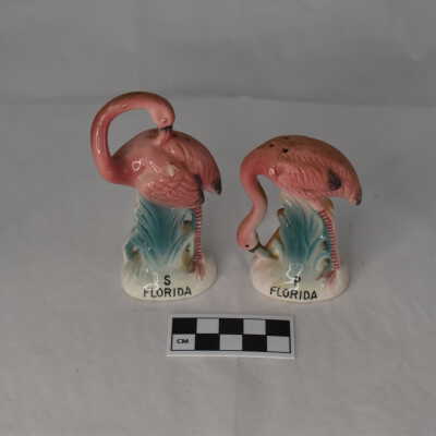Flamingo Salt and Pepper Shakers