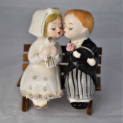 Bride and Groom Salt and Pepper Shakers