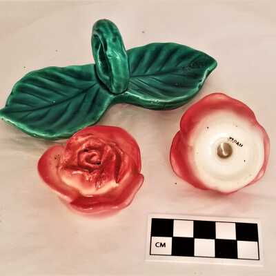 Dish- 2022.1.55a, Flower- 2022.1.55b, and Flower- 2022.1.55c