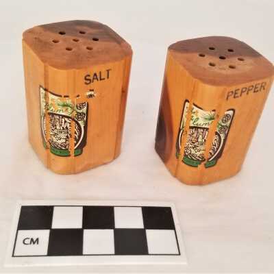 Wood Salt and Pepper Shakers