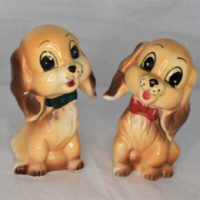 Puppy Salt and Pepper Shakers