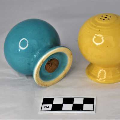 Unmarked base with cork stoppers intact