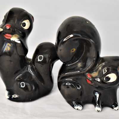 Squirrel Salt and Pepper Shakers