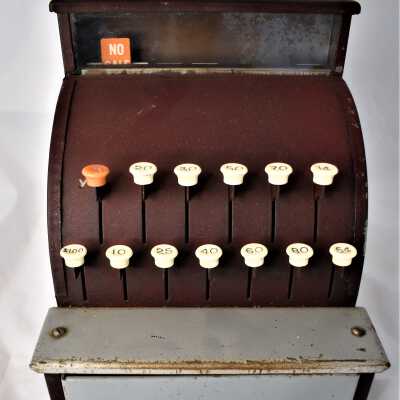 Red Tom Thumb Toy Register