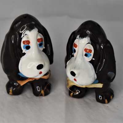 Dog Salt and Pepper Shakers