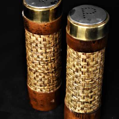 Wood Salt and Pepper Shakers