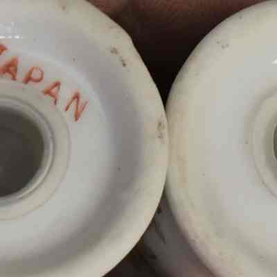 Both shakers marked "Japan" on the bottom.