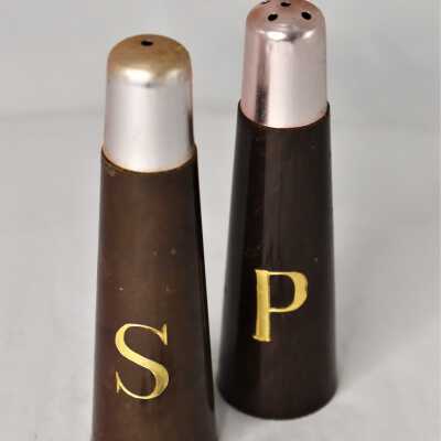 Plastic Salt and Pepper Shakers