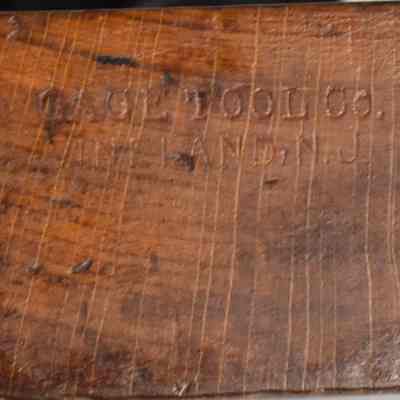 Inscription - Gage Tool Co. Vineland, N.J.