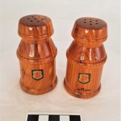 Wooden Salt and Pepper Shakers