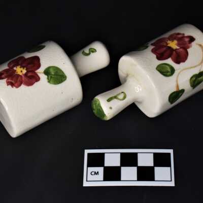 Ceramic Floral Salt and Pepper Shakers