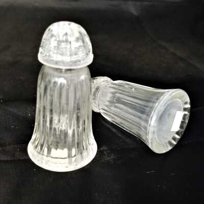 Glass Salt and Pepper Shakers