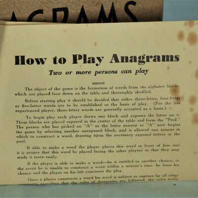 Game instructions