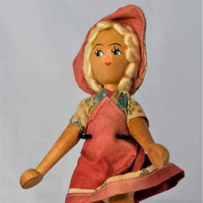 Wooden Doll - Poland