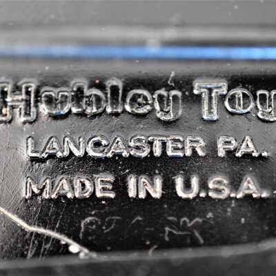 Hubley Toys Makers Mark: Underneath