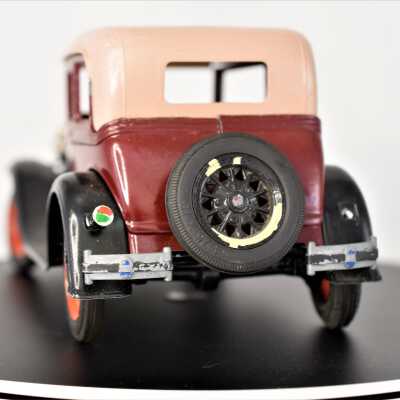Hubley Model A Victoria: Rear end