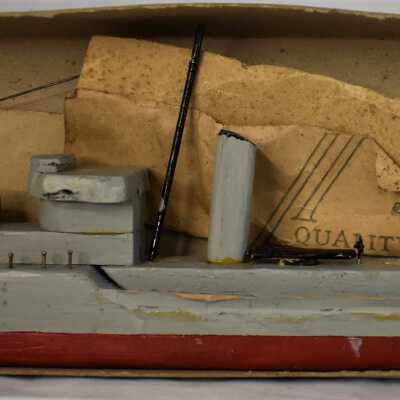 Partially reconstructed model and various parts