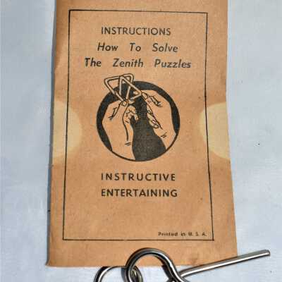 Solution Booklet and Puzzle