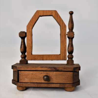 Dollhouse Wooden Vanity