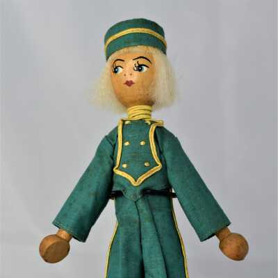 Wooden Doll - Poland
