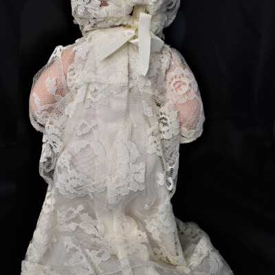 Heubach Baby Doll: Back, with the hood