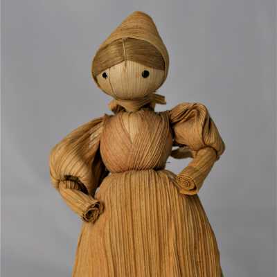 Czech Corn Husk Doll