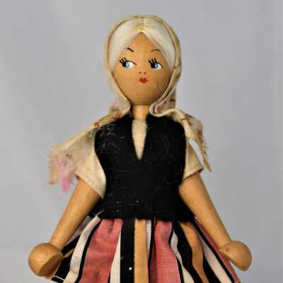 Wooden Doll - Poland