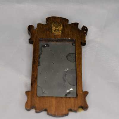 Dollhouse Wooden Mirror
