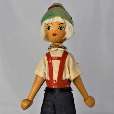 Wooden Doll - Poland