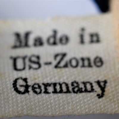 "Made In US-Zone Germany"