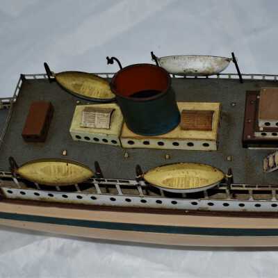 Key would have fit into the ship's smoke stack