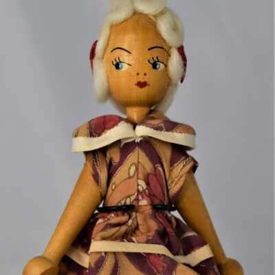 Wooden Doll - Poland
