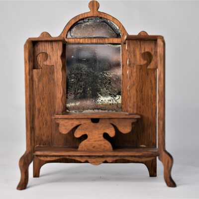 Dollhouse Hall Tree with a Mirror