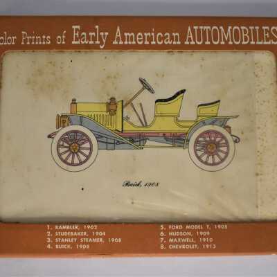 Color Prints of Early American Automobiles