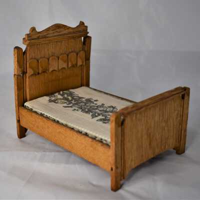 Dollhouse Wooden Bed