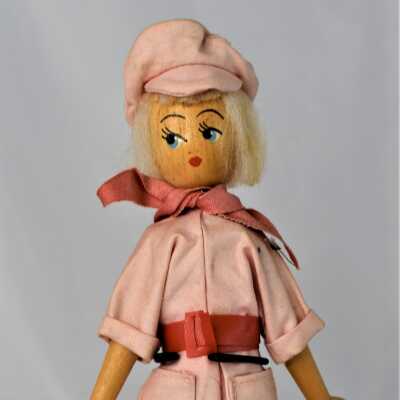Wooden Doll - Poland