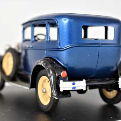Hubley Model A Town Sedan: Rear End