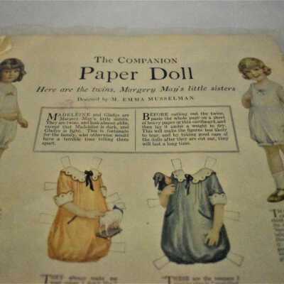 The Companion Paper Doll