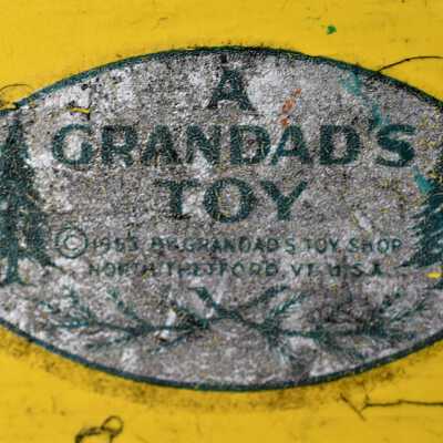 A Grandad's Toy: Logo for Grandad's Toy Shop